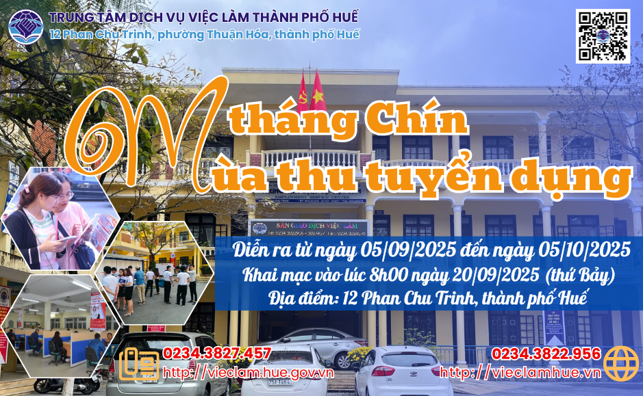 THÁNG CHÍN MÙA THU TUYỂN DỤNG 
