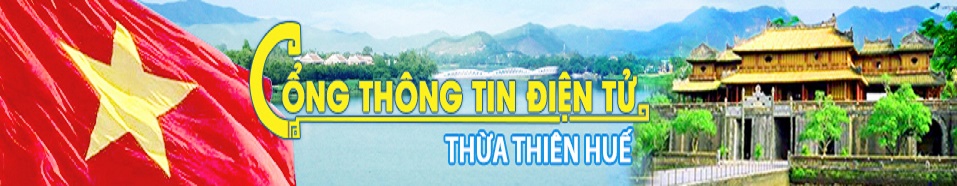 Cổng thông tin tỉnh Thừa Thiên Huế